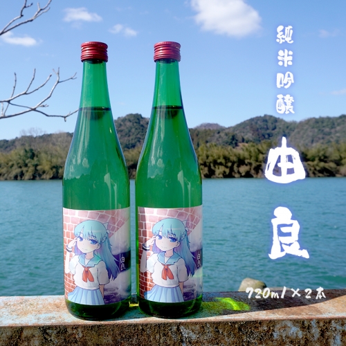 純米吟醸 由良 720ml×2本 日本酒 辛口 地酒 限定パッケージ 660385 - 京都府舞鶴市