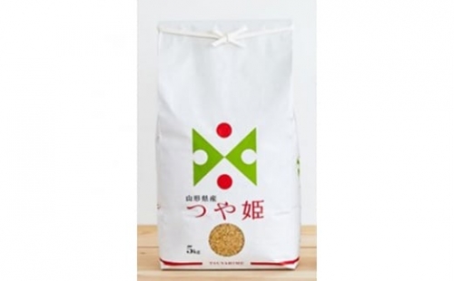 2023年5月発送開始『定期便』川西町産特別栽培米「つや姫」玄米5kg(5kg×1袋)全6回【5134884】
