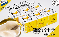 30-05 高知県産・高糖度完熟バナナアイス NOUKAの濃恋バナナ 6個セット