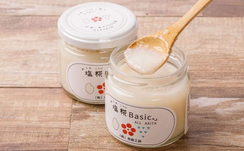 あきた発の発酵食品「塩糀 Basic。」ALL AKITA　3個セット 670651 - 秋田県男鹿市