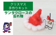 クリスマス [サンタクロースの忘れ物] 手作り羊毛キット・親子で作れる動画付き【0468】
