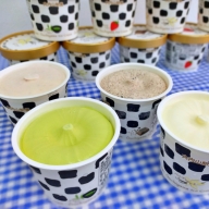 選べる大内山アイスクリーム2個ずつセット（2種×2個セット）バニラ チョコ ストロベリー グリーンティー