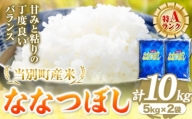 [1.3-51]　当別産米ななつぼし10kg（瀬戸商店）