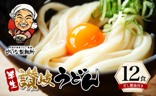 加西市で行列ができる『がいな製麺所』の 讃岐うどん セット こんぶ醤油付き （ 半生タイプ 讃岐 さぬき もっちり コシ 喉越し もちもち食感 ご当地 麺類 かけ 常温保存 有名店 人気店 老舗 製麺所 グルメ お取り寄せ ） 6786 - 兵庫県加西市