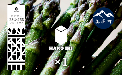 【先行予約】幻のアスパラ 400g × 1箱 【令和8年産】 ラスノーブル「畑発・冷蔵庫のドアポケット行」ＨＡＫＯＩＲＩ 墫乃字 | 400g グリーン アスパラガス アスパラ あすぱら あすぱらがす 採れたて 新鮮 旬 産地直送 野菜 [012-185]