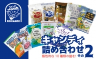 【津別銘菓】キャンディ詰合せ（その２）  10種セット　ロマンス製菓/010-32156-a01G