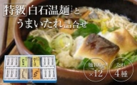 特級白石温麺とうまいたれ詰合せ【19151】