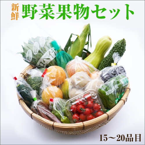紀州の野菜・果物セット(15～20品目詰め合わせ) 69568 - 和歌山県御坊市