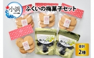 ふくいの梅菓子セット（福井の蜜梅クッキーと梅グラッセセミドライタイプ）