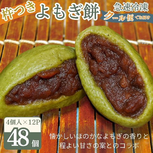 よもぎ餅（粒あん入り）12P：B180-064 69693 - 佐賀県佐賀市