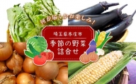 季節の野菜詰合せ 本庄産 旬 野菜 セット 詰合せ ご当地 生鮮品 食品 関東 F5K-108