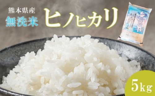 無洗米 ひのひかり 5kg 熊本県産