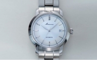 [№5903-0084]Monoceros 機械式自動巻 メンズ 腕時計 文字盤：シルバー 手巻機能付き 防水