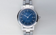 [№5903-0087]Monoceros 機械式自動巻 レディース 腕時計 文字盤：ブルー 手巻機能付き 防水