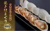 千葉県九十九里産 焼きはまぐり 800g 魚介類 貝類 魚貝類 はまぐり 蛤[№5743-0135]