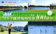 R00-001 ダイナミックゴルフ 練習場利用券（100球分）