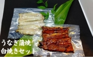 【三河産 鰻】うなぎ蒲焼・白焼きセット2尾（活魚1本200g×2）