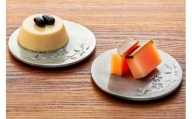 「ひんやり」をキープしてくれるアルミ鋳物の菓子皿（Sakuraセット）  石川 金沢 加賀百万石 加賀 百万石 北陸 北陸復興 北陸支援