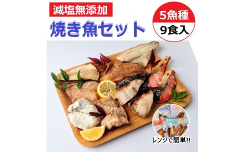 【復興支援】レンジで簡単　焼き魚セット　基本6点パック＋おまかせ3パック【サバ さば フグ ふぐ ブリ ぶり　お任せ 9点 パック 冷凍 石川県 七尾市 P001】