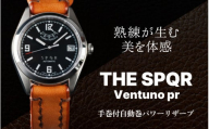 SPQR Ventuno pr ピンク/ティールグリーン[腕時計 時計 ブランド SPQR スポール メンズ レディース 男女兼用 ギフト プレゼント 贈り物 ピンク ブラック アイボリー スチール 手巻き 自動巻 電池交換不要 秒針停止機能付 バンド 8色 レザーバンド スチール無垢バンド]
