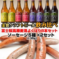 富士桜高原麦酒よくばり8本セット 金賞クラフトビール飲み比べ FAD024