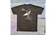 国立天文台野辺山オリジナルTシャツ　-黒Sサイズ-【1297557】