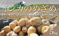 【先行予約】じゃがいも（インカのめざめ）5kg <令和7年産 >黒木農場  | 人気 おすすめ ランキング いも 芋 イモ じゃがいも ジャガイモ インカの目覚め 北海道 野菜[013-62]