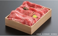 6-J42　特選南信州牛　すき焼き・薄切り焼肉食べ比べセット