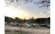 飯地高原自然テント村　キャンプサイト「テント泊」　ハイシーズン2カ月前優先予約宿泊券