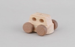 【ふるさと納税】ヒノキ の オルゴール カー ワタケン・ホーム 知育 玩具 知育玩具 おもちゃ M29S06
