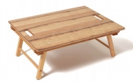 アベマキ アウトドア ローテーブル（折りたたみ式）収納バッグ付｜可茂森林組合 M169S02