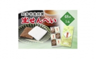 愛知県知多半島の特産銘菓「生せんべい」48ヶ入り箱×1箱