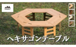 【天然木化粧合板屋の作るテーブル】静岡県で40年以上、木材加工をしている会社が製作したヘキサゴンテーブルです。天然木突き板を両面に貼った天板6枚と脚6枚のパーツを組み立てて使うリバーシブルヘキサゴンテ