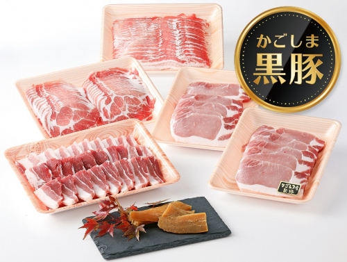 特選黒豚大盛セット約2.5kg＋干し芋 737121 - 鹿児島県肝付町