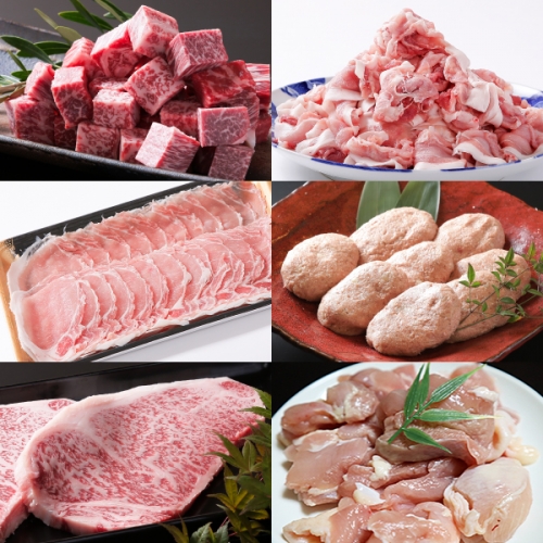 Ｎ−０４７．【全6回定期便】佐賀県産牛豚鶏肉三昧6kgコース