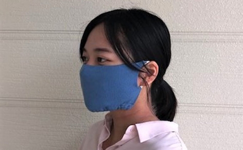 綿100％【フェイスガードマスク　Мサイズ】1枚 74223 - 香川県東かがわ市