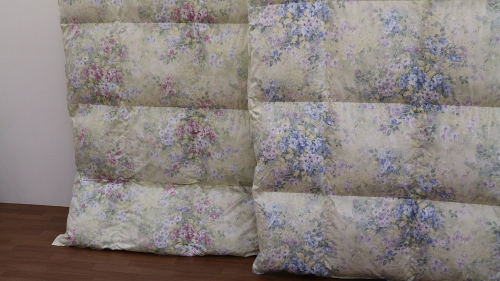  仕立て直し　羽毛ふとんダブルサイズのリフォーム　高級仕様コース【CW71W】 74303 - 滋賀県近江八幡市