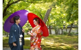【ふるさと納税】【TAKAMI BRIDAL】京都ロケーションフォトプラン+?園びとら、ディナーセット