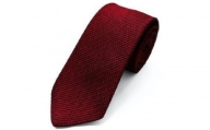KUSKA Fresco Tie【赤】－世界でも稀な手織りネクタイ－