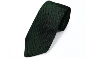 KUSKA Fresco Tie【グリーン】－世界でも稀な手織りネクタイ－
