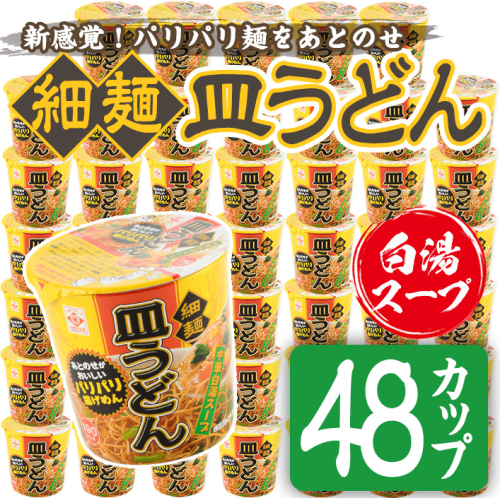 No.519 お好みで食べ方選べる♪カップ皿うどん(41.5g×48個)【ヒガシマル】 75086 - 鹿児島県日置市