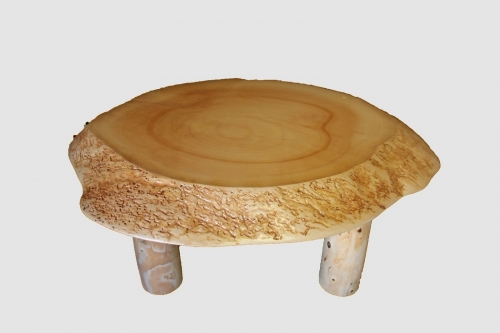 【47】座卓（テーブル）アカエゾマツ・一枚天板【厚さ約22.0cm】