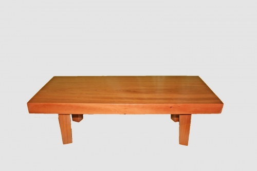 【56】座卓（テーブル）カツラ・一枚天板【厚さ約6.5cm】 76185 - 北海道白糠町