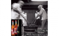 187J.鳥取の梅酒･三種飲み比べセット