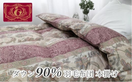 ホワイトダックダウンをたっぷり90%入れた羽毛布団は、軽いながらボリュームたっぷり。ふっくら暖かくお眠りいただけます。立体的なキルト縫製は、羽毛が入っていない部分がなくなり保温力が高まります。空気層と