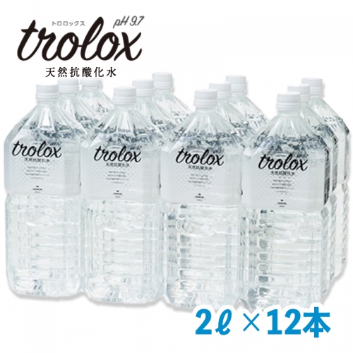 B2-5004／天然抗酸化水トロロックス（2L×12本） 76719 - 鹿児島県垂水 ...