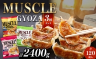 MUSCLE GYOZA ~マッスルギョーザ　～3種セット（40個入り袋×3）