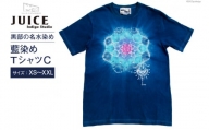 [No.5313-7060]0256Tシャツ ASCENSION  藍染め タイダイ TシャツC 1枚 XXL