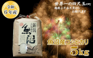 K13P303 令和6年産 魚沼産コシヒカリ5kg【(有)米萬商店】世界一の四尺玉の町片貝町 白米 魚沼 米