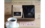 日本一の焙煎人がセレクト　おまかせコーヒーセット【粉】（200ｇ入×２袋（計400ｇ））